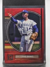 2025 Topps Museum Collection Base Set Ernie Banks #82 card