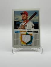 2025 Topps Heritage Clubhouse Collection Relics James Wood #CCR-JW card