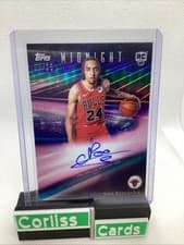 2025-26 Topps Midnight Rookie Horizon Signatures Noa Essengue #RHS-NE card