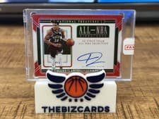 2024-25 Panini National Treasures All-NBA Signatures Giannis Antetokounmpo #1 card
