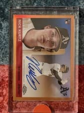2025 Topps Chrome Platinum Autographs Nick Kurtz #CPA-KU card