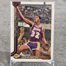 Magic Johnson 2025 Topps card
