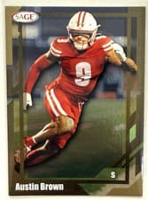 2026 SAGE Football Base Set Austin Brown #73 card