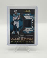 2025 Panini Absolute War Room Materials Travis Hunter #WRM-THR card