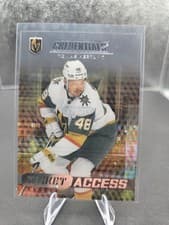 2025-26 Upper Deck Credentials Acetate Ticket Access Tomas Hertl #TA-TH card