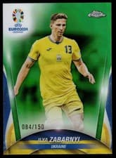 Ilya Zabarnyi 2024 Topps Chrome UEFA Euro card