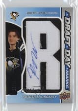 2025-26 SP Game Used 2024 Update - Draft Day Marks Rutger McGroarty #DDM-RM card