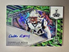 2024 Panini Spectra Champion Signatures Darrelle Revis #CS-DRS card