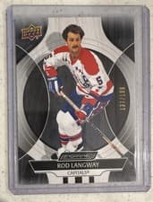 2024-25 Upper Deck Engrained Icons Base Set Rod Langway #46 card