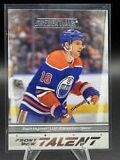 2024-25 Upper Deck Credentials Front Row Talent Zach Hyman #FRT-ZH card