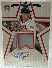 2025 Panini Stars & Stripes Signature Materials Nico Partida #SSM-NP card