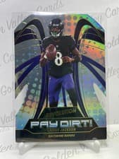 2025 Panini Revolution Pay Dirt! Lamar Jackson #9 card