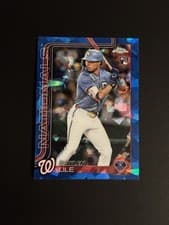 2025 Topps Chrome Update Sapphire Base Set Daylen Lile #USC146