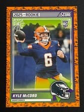2025 Score-A-Treat Base Rookies Pumpkin Kyle McCord #73 card