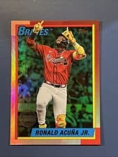 Ronald Acuna Jr. 2025 Topps Update 1990 card