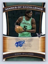2025-26 Topps Marks of Excellence Mark Williams #ME-MW card