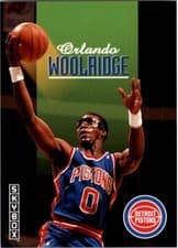 Orlando Woolridge 1992-93 SkyBox Base Set card
