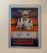 2025 Topps Signature Class Signature Classics Drake Maye #SC-DM card