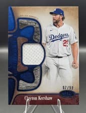 2026 Topps Tier One Tier One Legend Relics Clayton Kershaw #T1LR-CK card