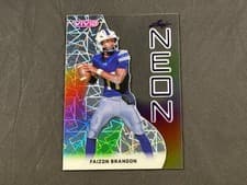 2025 Leaf Vivid Neon Faizon Brandon #NB-24 card