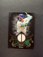 2026 Topps Tier One Shadow Relics Bryce Harper #SR-BH card