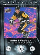 2024-25 Upper Deck Playlist Sidney Crosby #PL-7 card
