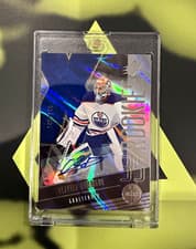 2025-26 SPx Blue Autograph Parallel - Rookies Olivier Rodrigue #F-OR card