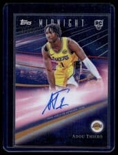 2025-26 Topps Midnight Rookie Horizon Signatures Adou Thiero #RHS-AT