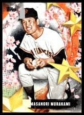 2025 Topps Stars of Japan Masanori Murakami #SOJ-13 card