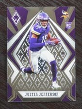 Justin Jefferson 2020 Panini Phoenix card
