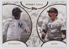 2025 Topps Dynamic Duals Base Set Jazz Chisholm Jr. / Ben Rice #31 card