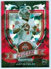 Justin Fields 2021 Panini Prizm Draft Picks card