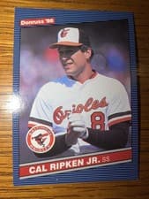 Cal Ripken Jr. 1986 Donruss card