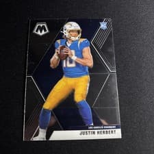 Justin Herbert 2020 Panini Mosaic card