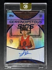 2025-26 Topps 3 Serendipitous Sigs Yang Hansen #SS-YH card