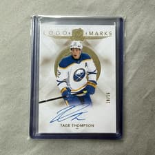 2024-25 Upper Deck The Cup Logomarks Tage Thompson #LM-TT card