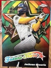 2025 Topps Chrome Logofractor Edition Future Stars Jackson Chourio #FS-4