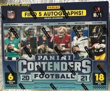 Hobby Box 2021 Panini Contenders card