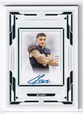 2025 Panini National Treasures Rookie Treasures Holo Silver Colston Loveland #7 card