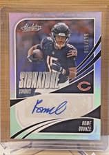 2025 Panini Absolute Signature Standouts Rome Odunze #SS-ROE card