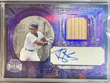2025 Leaf Bronx Legacy Autograph Memorabilia Darryl Strawberry #AM-DS1 card