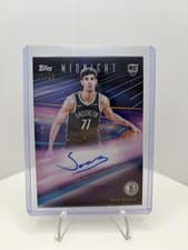 2025-26 Topps Midnight Rookie Horizon Signatures Ben Saraf #RHS-BS card