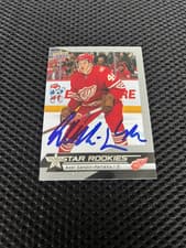 2025-26 Upper Deck Star Rookies Base Star Rookies Autographs Axel Sandin-Pellikka #12 card