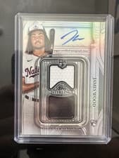 2025 Topps Sterling Debuts Autographed Relics James Wood #SDBA-JWO card