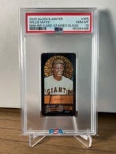 2025 Topps Allen & Ginter Mini Stained Glass Willie Mays #30 card