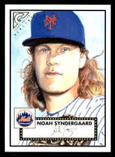 Noah Syndergaard 2018 Topps Gallery Heritage card