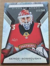Sergei Bobrovsky 2025-26 Upper Deck Black Diamond Diamond Stars card