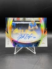 2025 Panini Immaculate Clutch Time Signatures Justin Herbert #CTS-JHT card