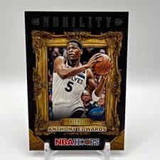 2024-25 Hoops Nobility Anthony Edwards #1 card