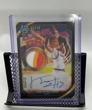 2025-26 Bowman University Best Game Graphs Tre Donaldson #GG-TD card